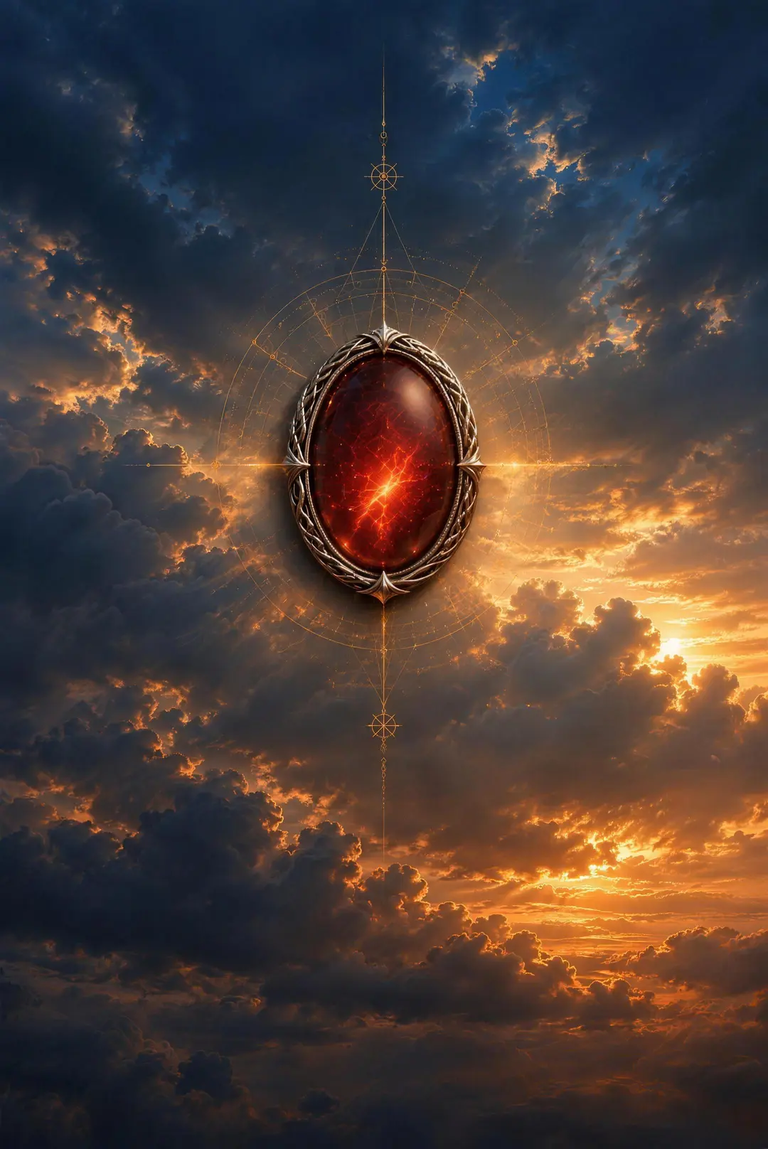 Candleflame back cover